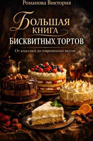 Виктория Романова. Большая книга бисквитных тортов: от классики до современных вкусов