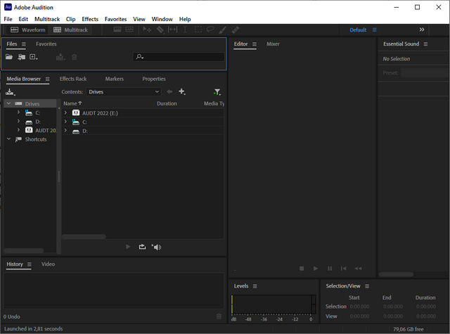 Adobe Audition 2022